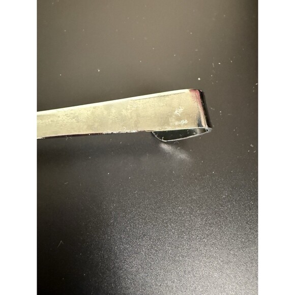 Vintage Japan Tea Bag Strainer Holder Handled Silver Hanging Spoon 8.5" - Picture 4 of 6